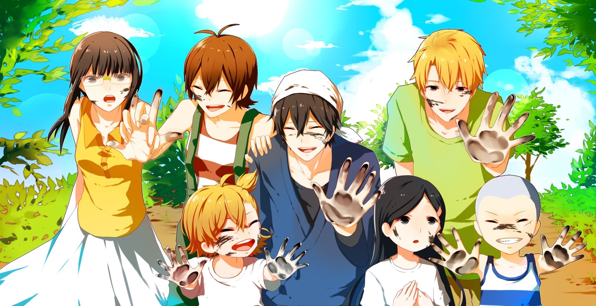 Anime Barakamon HD Wallpaper