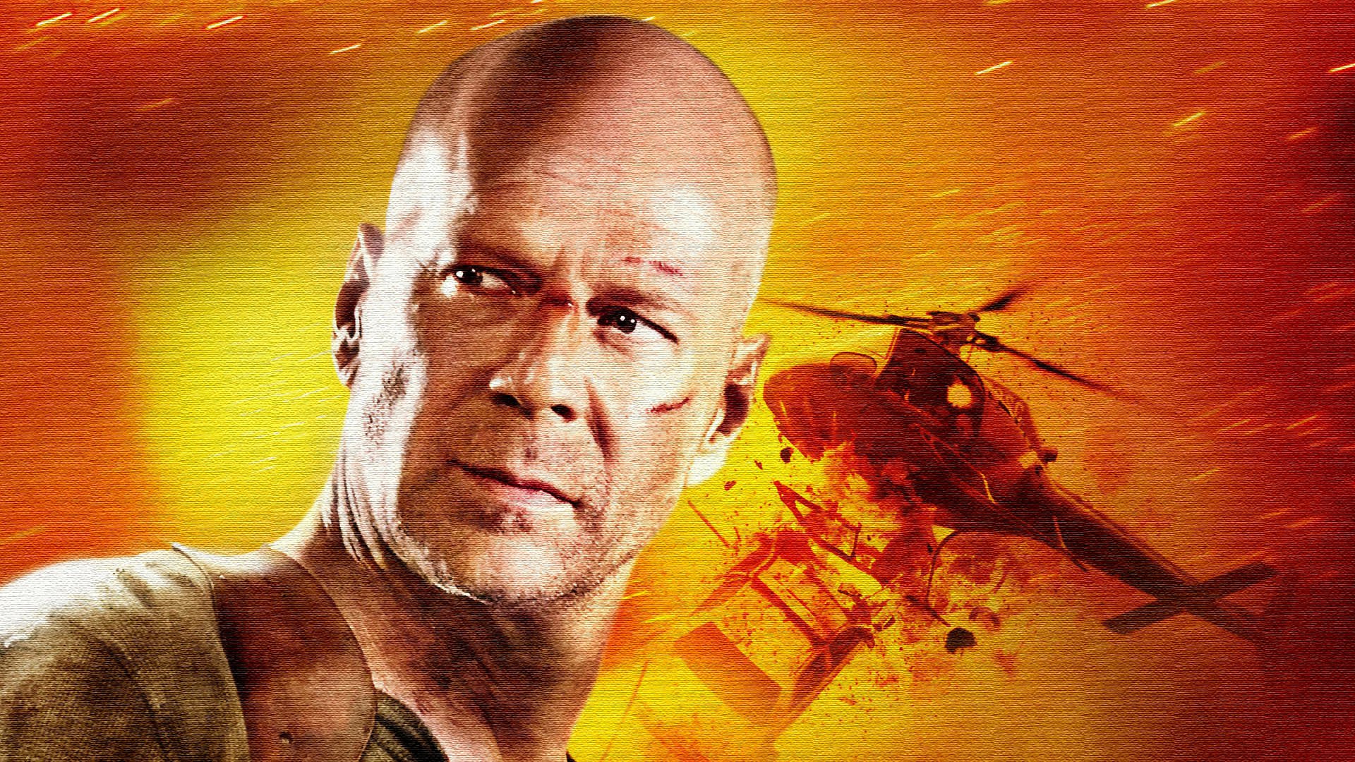 Download Helicopter John McClane Bruce Willis Movie Live Free Or Die ...