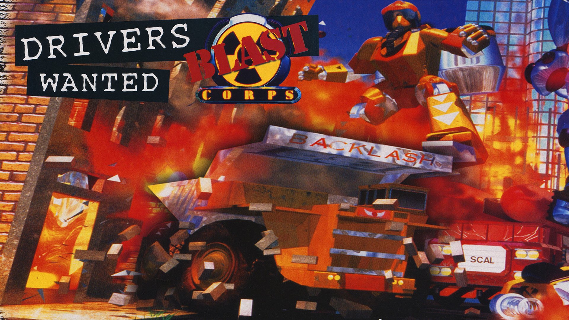 Download Video Game Blast Corps HD Wallpaper