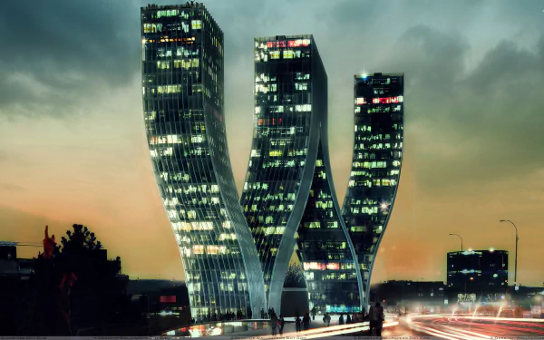 Walter Towers in Prague, Czech Republic