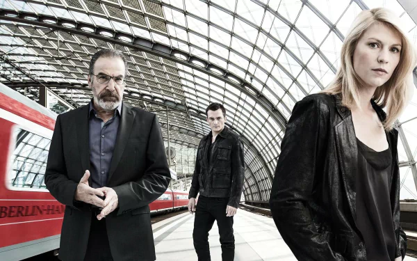 Mandy Patinkin Claire Danes TV Show Homeland HD Desktop Wallpaper | Background Image