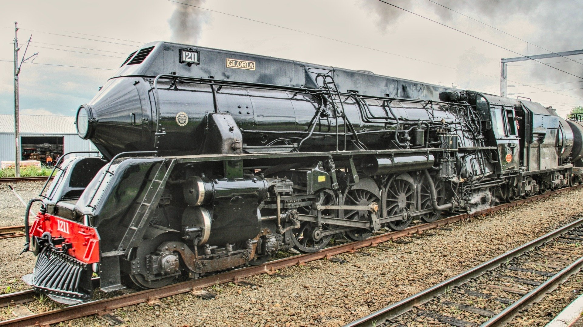 NZR J1211 at Palmerston North by nzWarwick