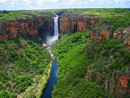  Waterfall in Kakadu National Park in Australia