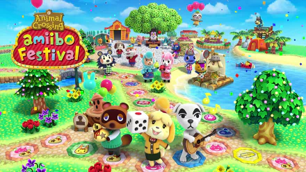 video game Animal Crossing: Amiibo Festival HD Desktop Wallpaper | Background Image