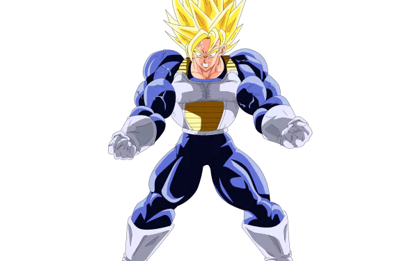 4K Ultra HD desktop wallpaper featuring Goku from Dragon Ball Z in his Super Saiyan form, showcasing intense energy and powerful stance.