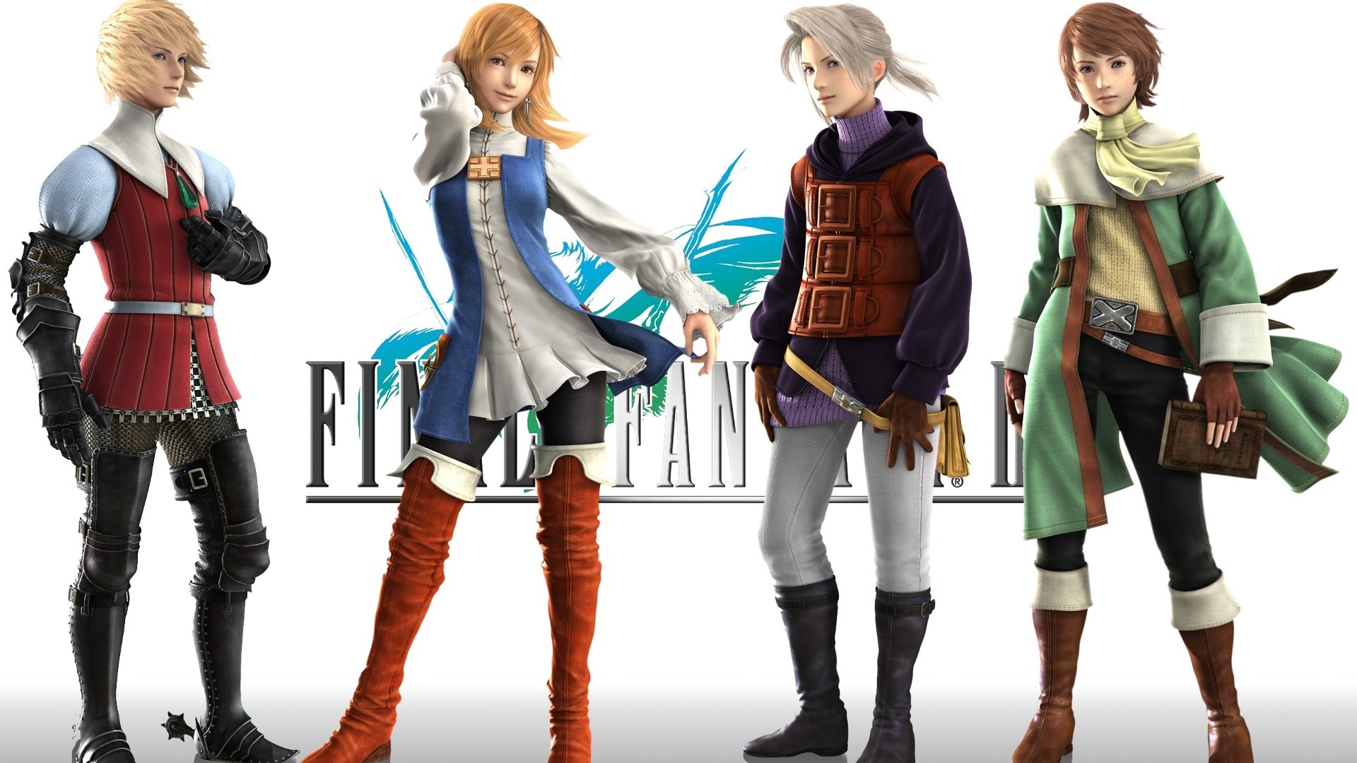 Download Video Game Final Fantasy III Game Character HD Wallpaper
