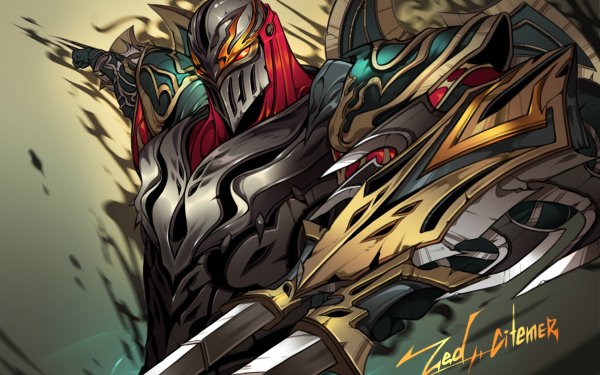 Video Game League Of Legends Zed HD Wallpaper | Background Image