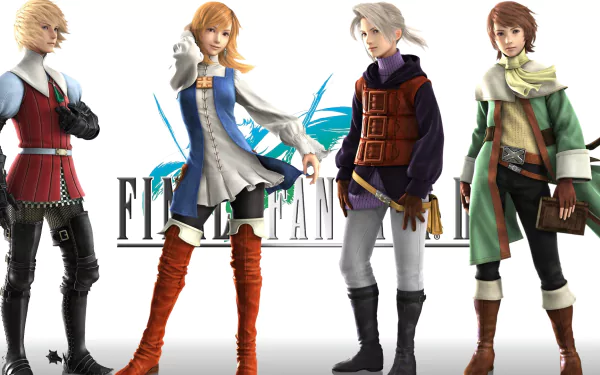 video game Final Fantasy III gaming character HD Desktop Wallpaper | Background Image