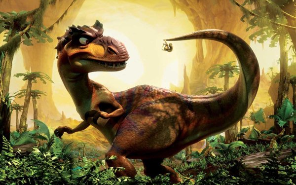 Movie Ice Age: Dawn of the Dinosaurs Ice Age Dinosaur Jungle Vegetation HD Wallpaper | Background Image