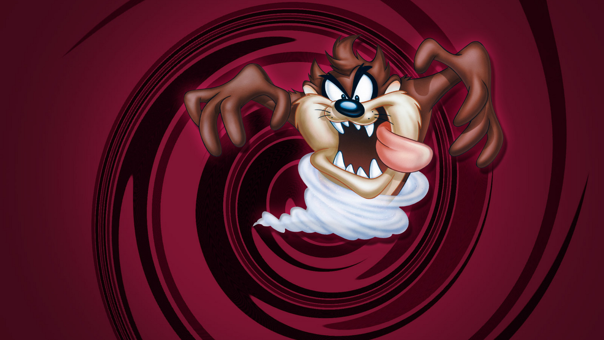 Tasmanian Devil Cartoon Logo