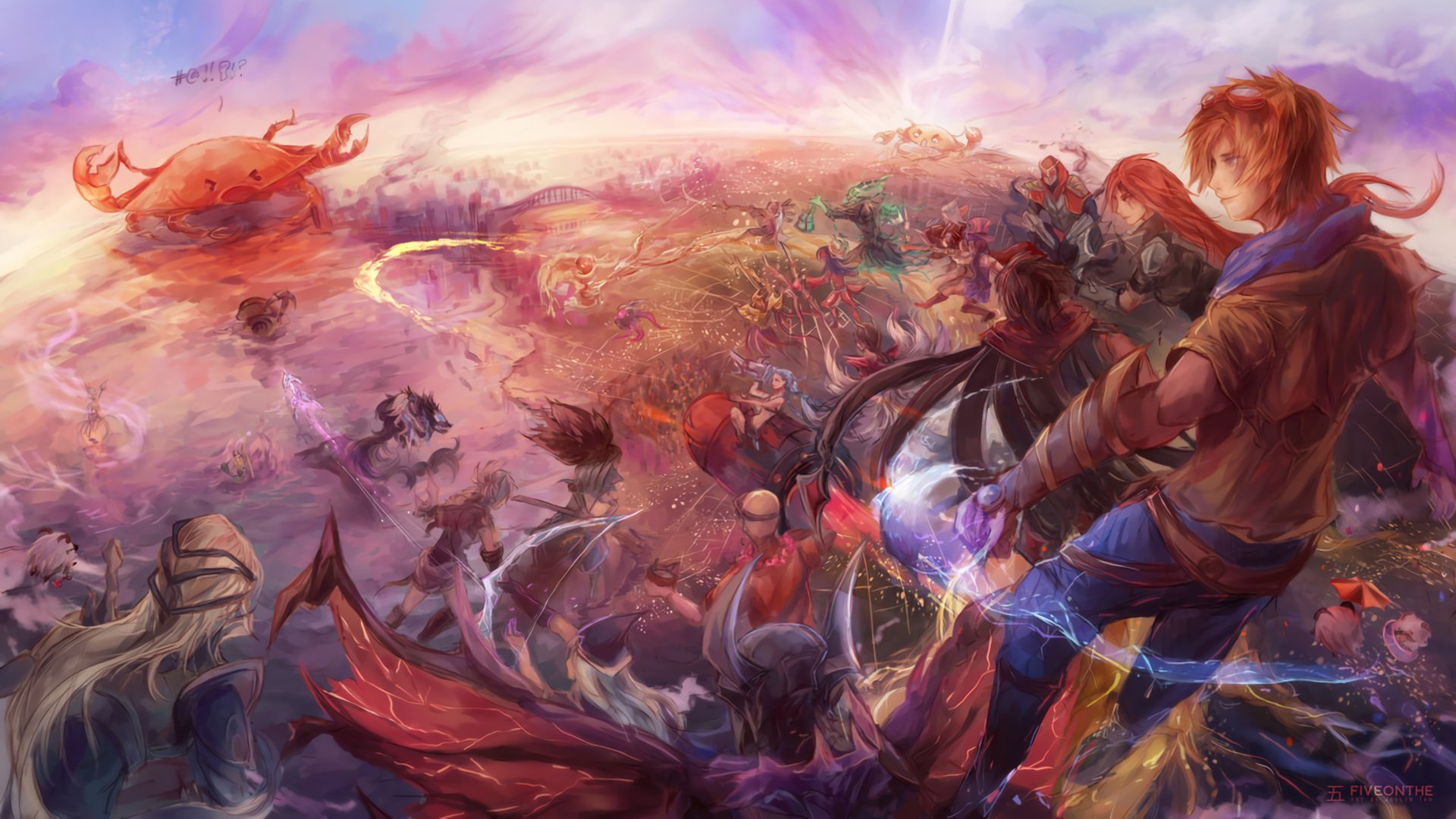 Download Video Game League Of Legends HD Wallpaper by Joelin Tan