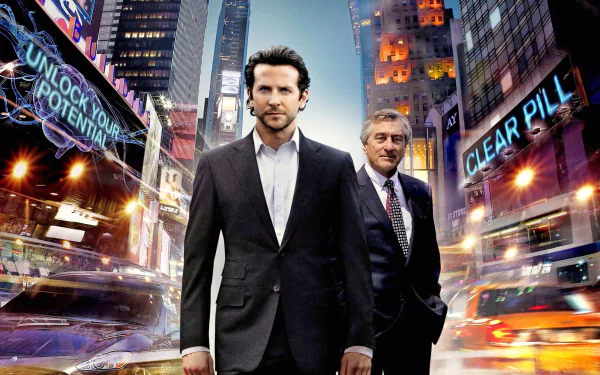 Robert De Niro Bradley Cooper movie Limitless HD Desktop Wallpaper | Background Image