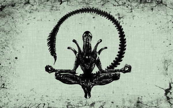 Movie Alien Xenomorph Meditation HD Wallpaper | Background Image