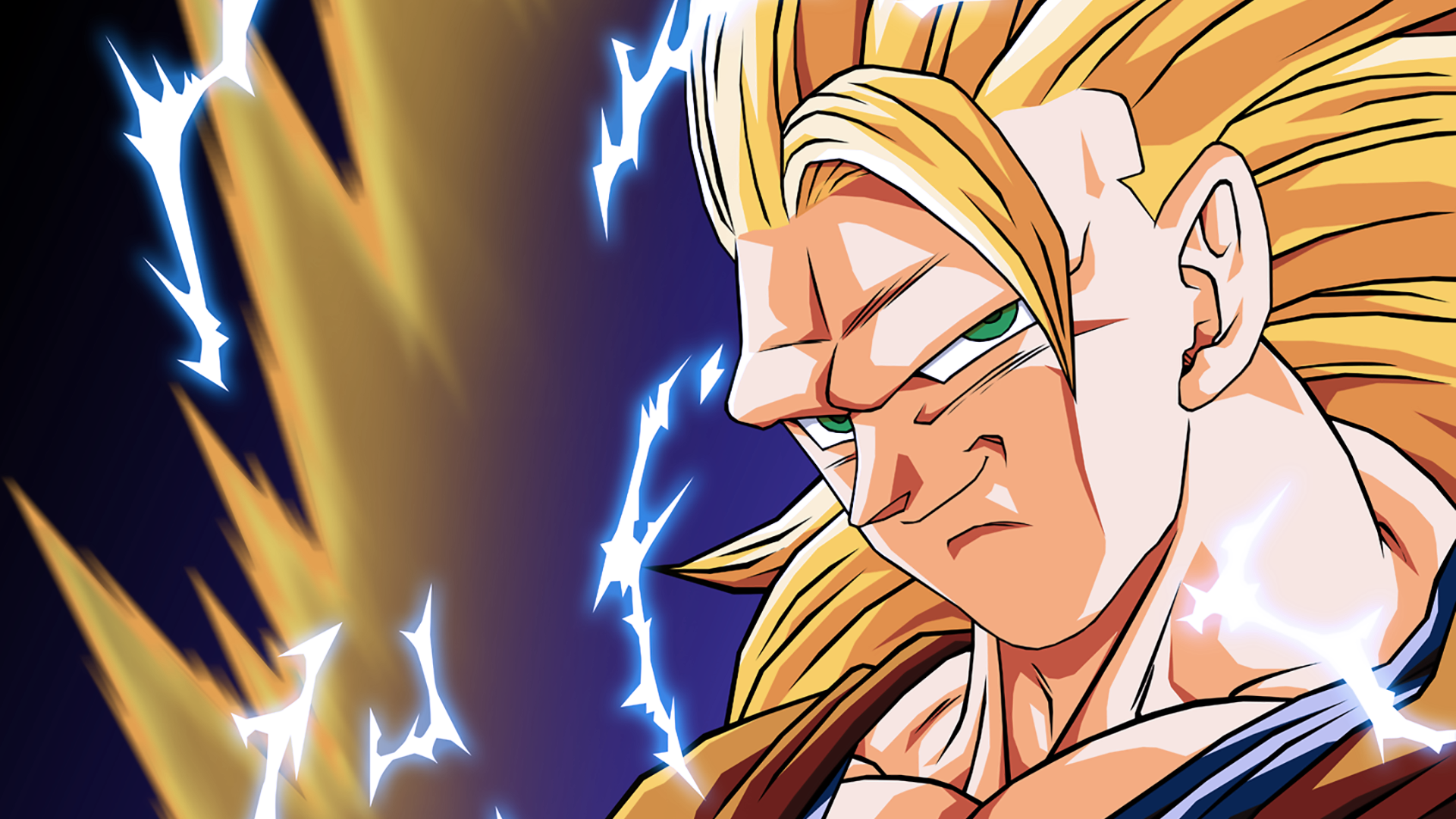 dragon ball z wallpaper goku super saiyan 3