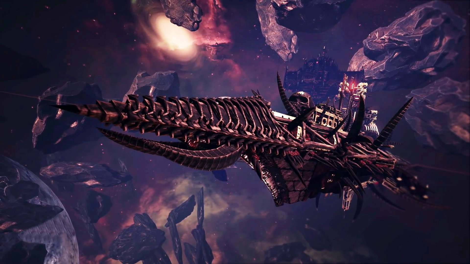Battlefleet Gothic Armada Chaos Battleship by Focus Home Interactive