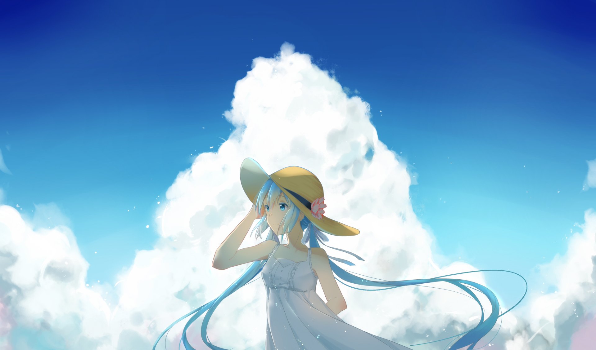 Download Hatsune Miku Anime Vocaloid HD Wallpaper by Mia
