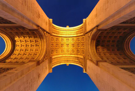 monument France Paris man made Arc de Triomphe HD Desktop Wallpaper | Background Image