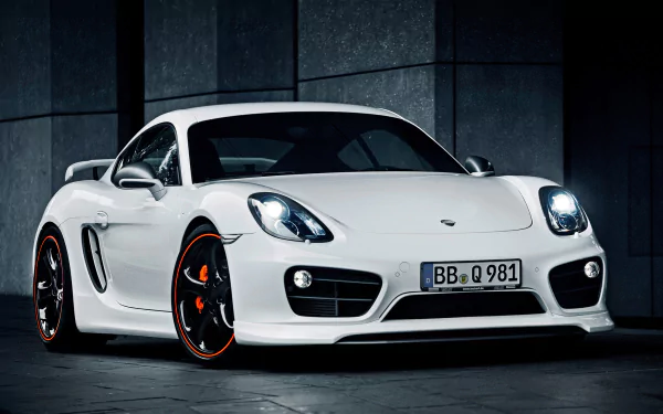 white car car Porsche vehicle Porsche Cayman HD Desktop Wallpaper | Background Image