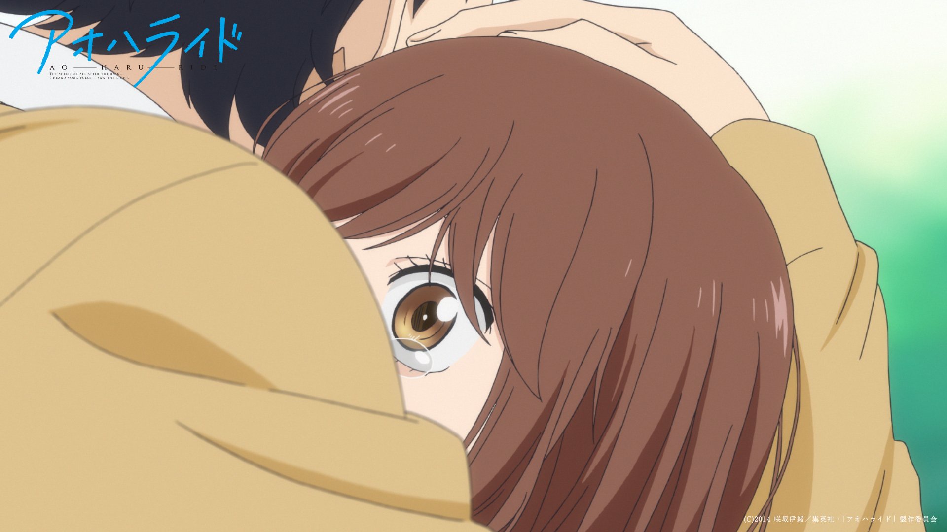 Download Kou Mabuchi Futaba Yoshioka Anime Ao Haru Ride HD Wallpaper