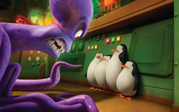 movie Penguins Of Madagascar HD Desktop Wallpaper | Background Image
