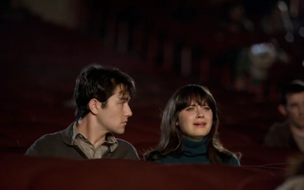 Zooey Deschanel Summer Finn Joseph Gordon-Levitt Tom Hansen movie 500 Days Of Summer HD Desktop Wallpaper | Background Image