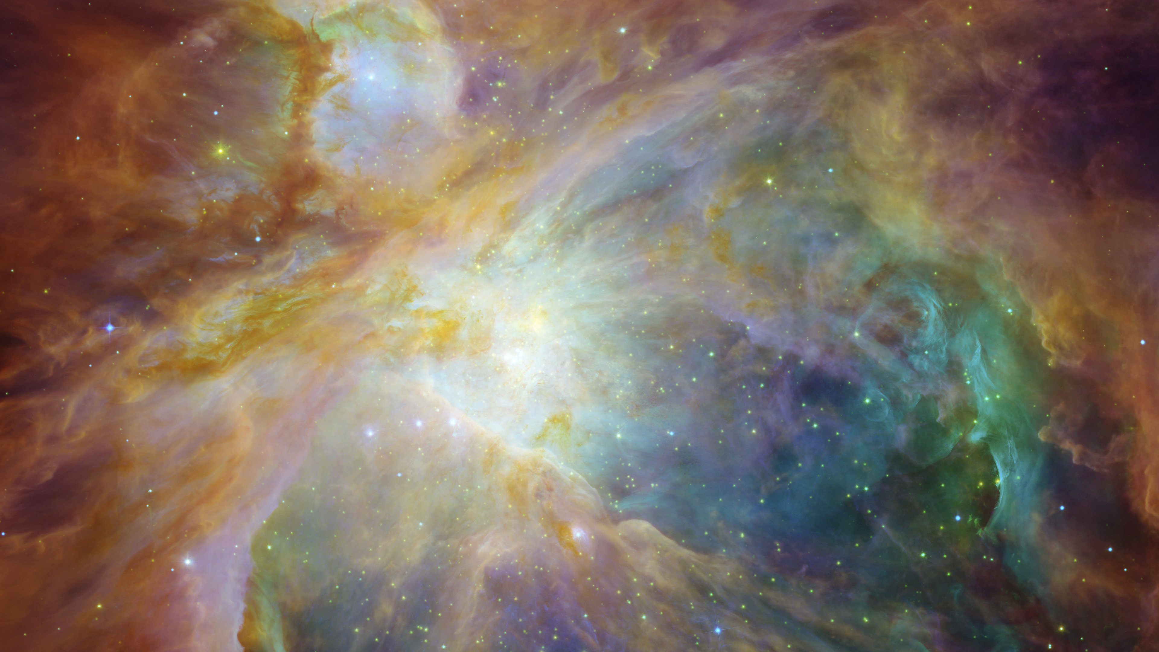 Orion Space Nebula 4k Ultra 高清壁纸 桌面背景 3840x2160