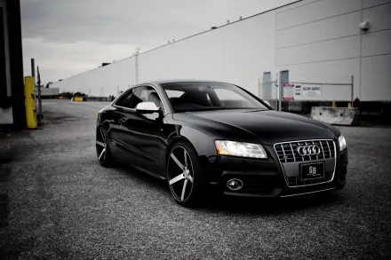 car black car Audi vehicle Audi S4 HD Desktop Wallpaper | Background Image