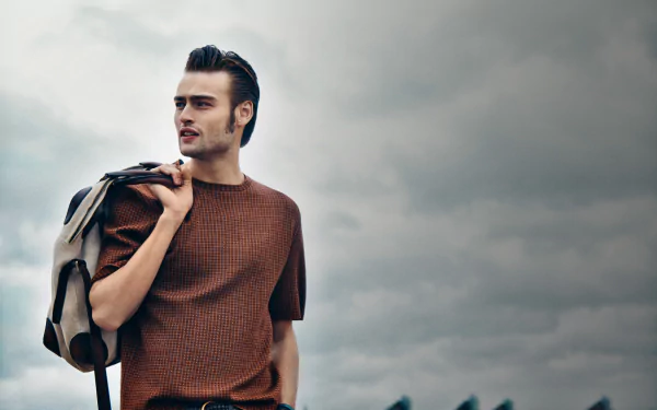 English actor Celebrity Douglas Booth HD Desktop Wallpaper | Background Image