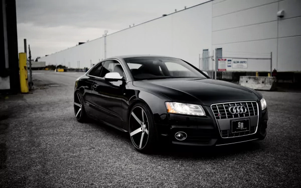 car black car Audi vehicle Audi S4 HD Desktop Wallpaper | Background Image