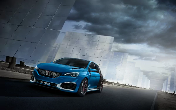 Peugeot 308 R compact car car Peugeot vehicle Peugeot 308 HD Desktop Wallpaper | Background Image