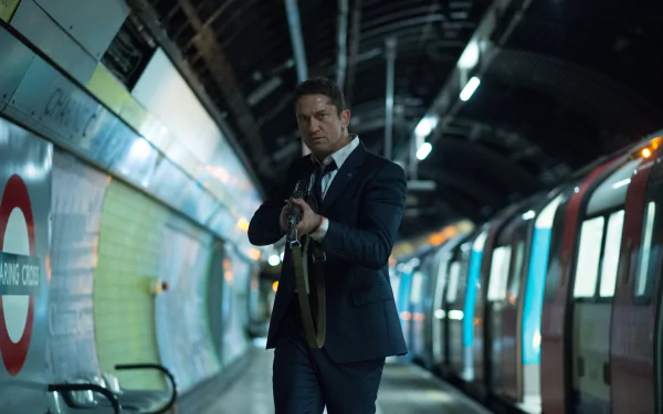 Gerard Butler Mike Banning movie London Has Fallen HD Desktop Wallpaper | Background Image
