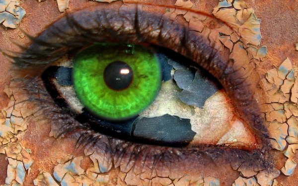 Artistic Eye 3D Green Eyes HD Wallpaper | Background Image
