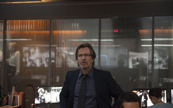Quaker Wells Gary Oldman movie Criminal (2016) HD Desktop Wallpaper | Background Image