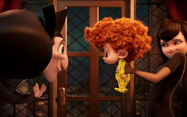Dracula (Hotel Transylvania) Dennis (Hotel Transylvania) Mavis (Hotel Transylvania) movie Hotel Transylvania 2 HD Desktop Wallpaper | Background Image