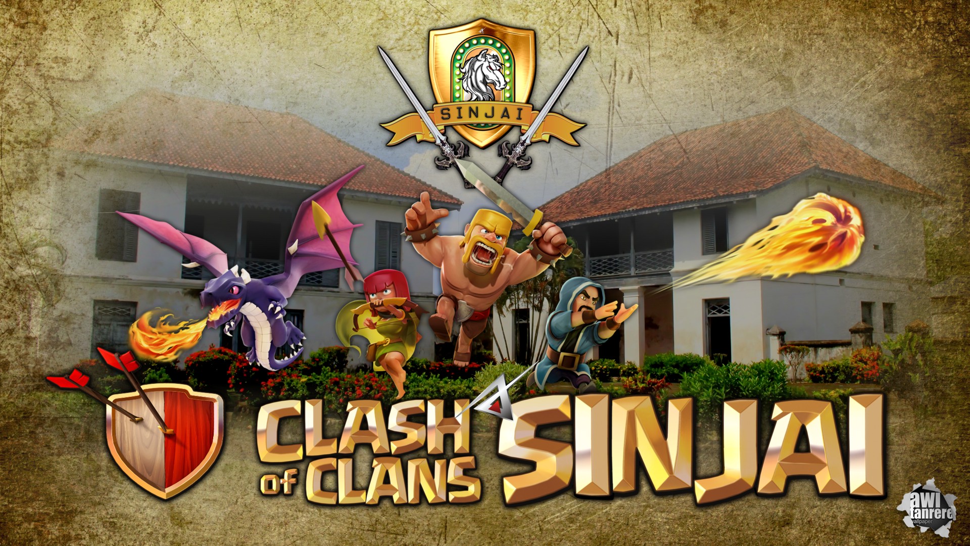 clash of clans iPhone Wallpapers Free Download