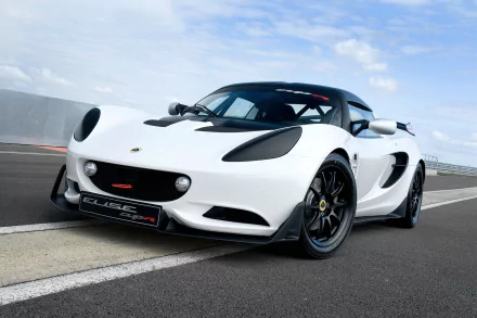 car supercar white car Lotus (Car) vehicle Lotus Elise HD Desktop Wallpaper | Background Image