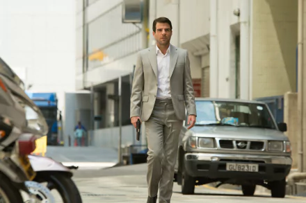 John Smith Zachary Quinto movie Hitman: Agent 47 HD Desktop Wallpaper | Background Image