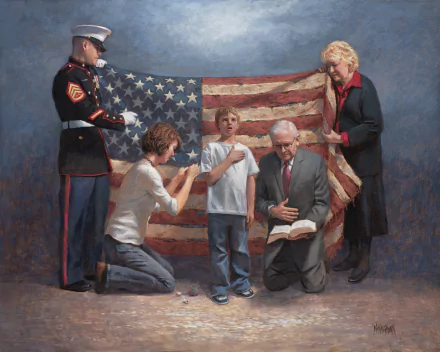  Mending The Nation by Jon McNaughton