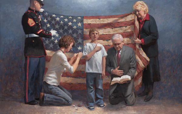  Mending The Nation by Jon McNaughton