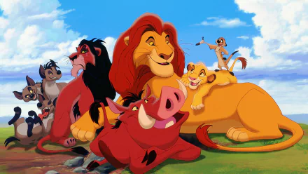 Scar (The Lion King) Mufasa (The Lion King) Simba movie The Lion King (1994) HD Desktop Wallpaper | Background Image