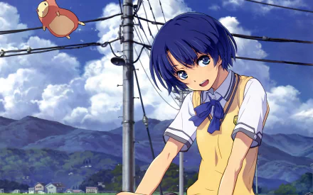 Rinon (Ano Natsu de Matteru) Kanna Tanigawa Anime Waiting in the Summer HD Desktop Wallpaper | Background Image