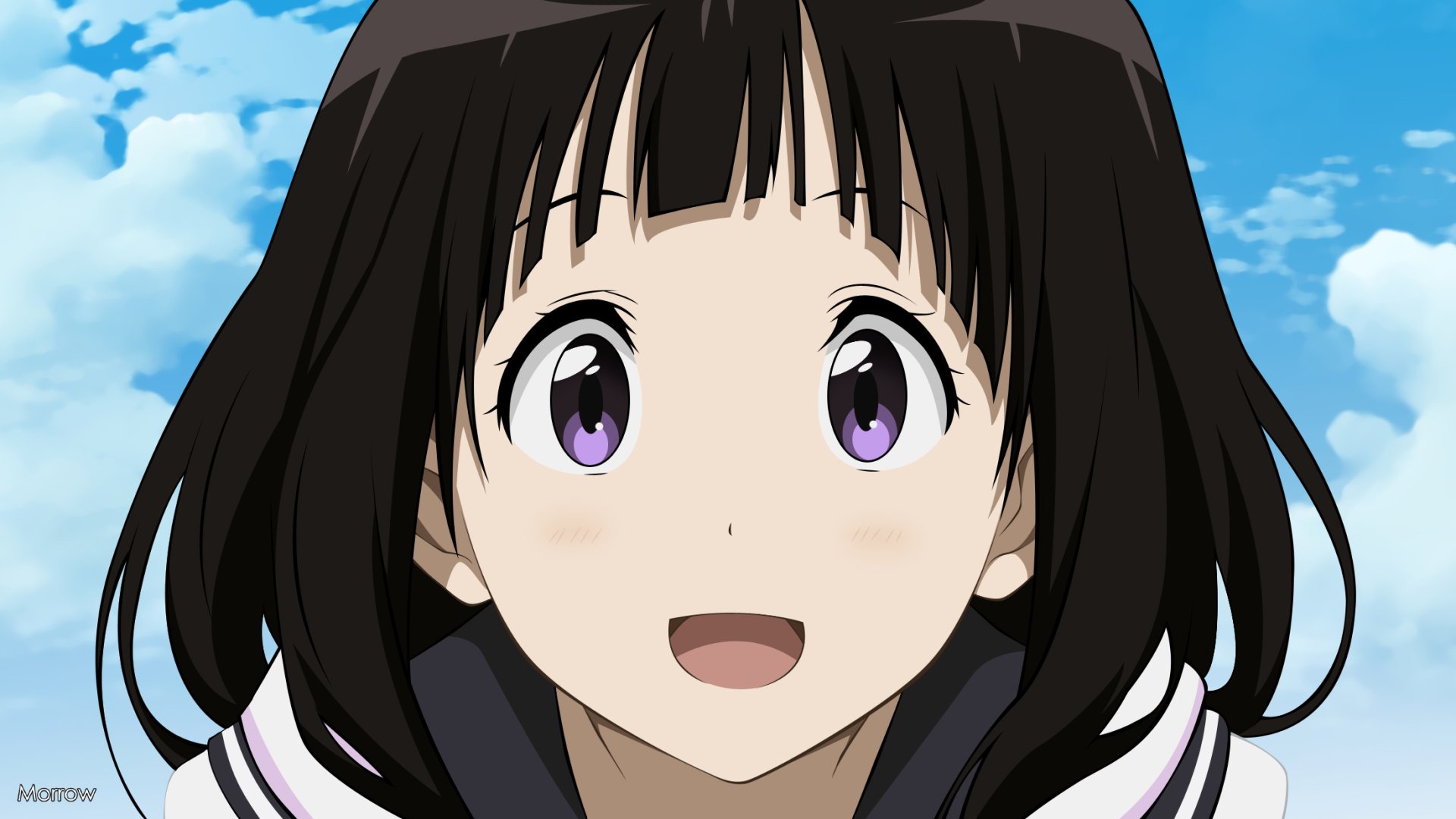 Eru Chitanda From Hyouka Hd Wallpaper By Morrow