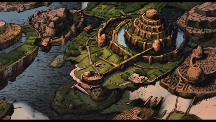 Anime Laputa: Castle in the Sky HD Desktop Wallpaper | Background Image