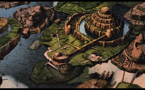 Anime Laputa: Castle in the Sky HD Desktop Wallpaper | Background Image