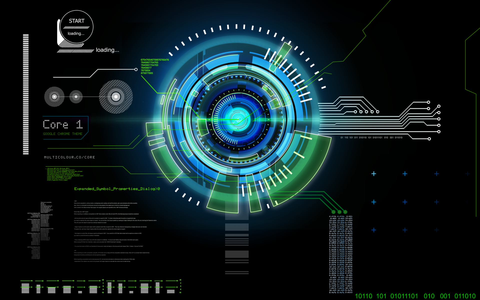 HD Wallpaper Dynamic Technology With Google Chrome Influence By HD Wallpaper Dynamic Technology With Google Chrome Influence By