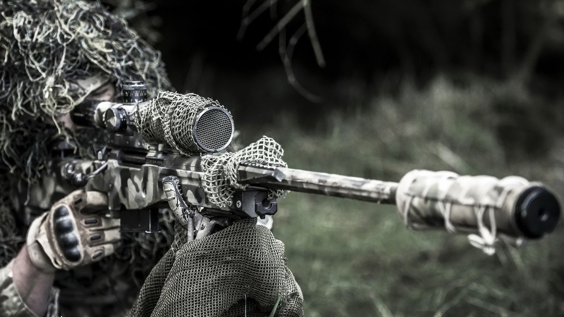 Sniper HD Wallpaper