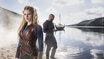 Lagertha (Vikings) Katheryn Winnick TV Show Vikings (2013) HD Desktop Wallpaper | Background Image