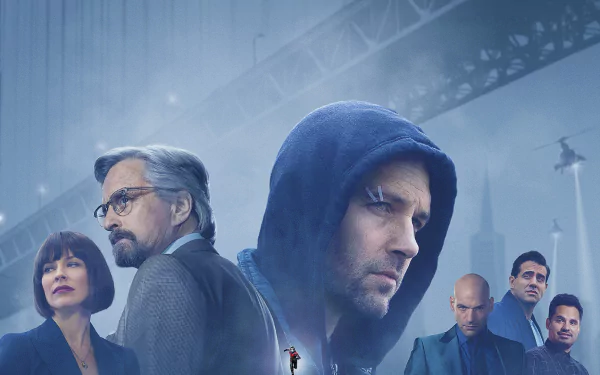 Scott Lang Paul Rudd Hope Van Dyne Hank Pym Evangeline Lilly Bill Foster Luis (Ant-Man) Michael Peña movie Ant-Man HD Desktop Wallpaper | Background Image