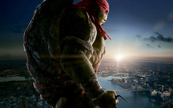 Raphael (TMNT) movie Teenage Mutant Ninja Turtles (2014) HD Desktop Wallpaper | Background Image