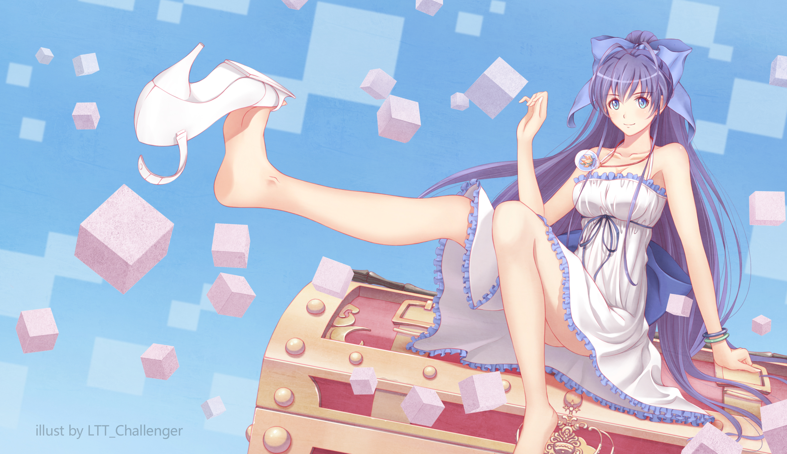 Anime Ryuugajou Nanana no Maizoukin HD Wallpaper | Background Image